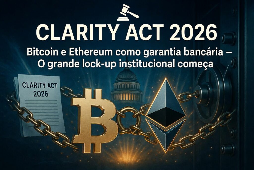 Title-CLARITY Act, BTC & ETH as bank collateral, institutional lock-up