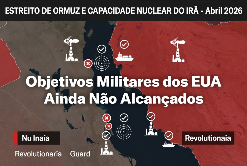 2 – Status dos Objetivos Militares e Estreito de Ormuz